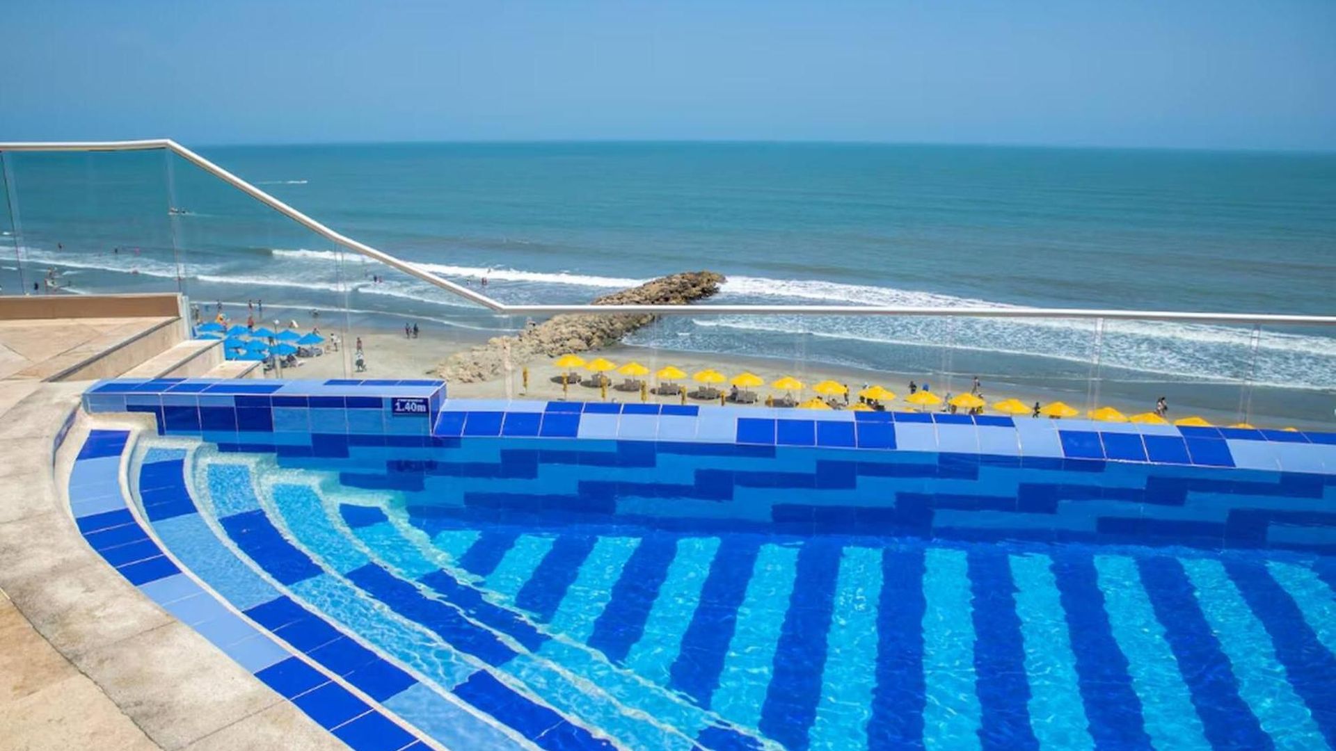 1 Bedroom Beachfront 40th Floor Apartamento Cartagena